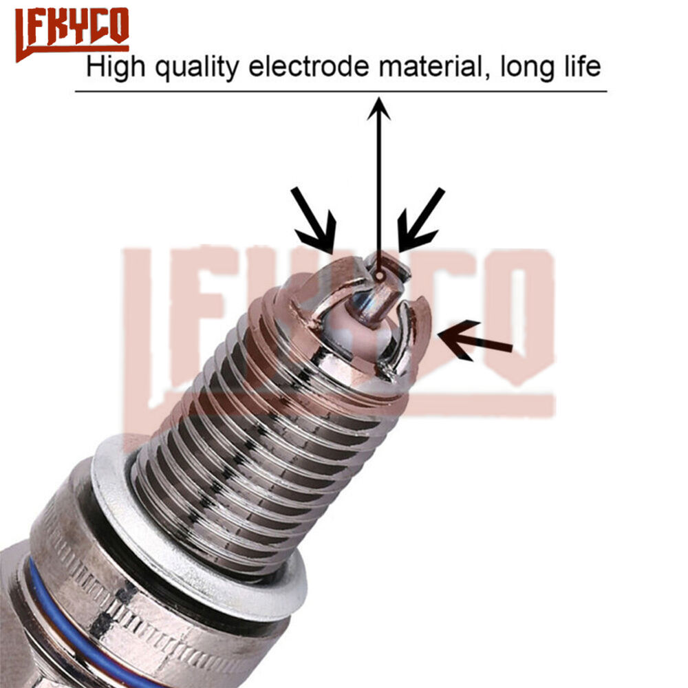 1/2/3/4PCS 3 Electrodes D8TC S - đánh giá và giá Motorcycle Spark Plug